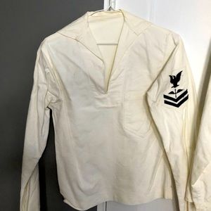 WWII USA Navy, sailor top cotton